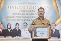 Pemkab Bangka Barat Raih Penghargaan Badan Publik Informatif