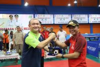 Mulkan Buka Kejuaraan Tenis Meja Bupati CUP 2022