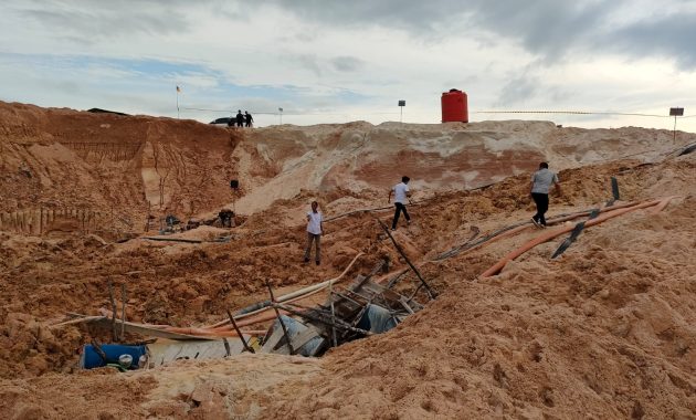 Tanah Longsor Tambang Timah Telan Korban, 2 Orang Tewas