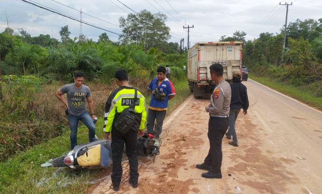 Kecelakaan Maut Truk dan Motor di Desa Mayang, 2 IRT Tewas