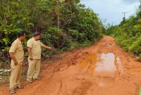 Jalan Dusun Jompong Memprihatinkan, Begini Tanggapan Kades