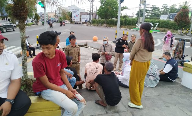 Tim Gabungan Sasar Titik Mangkal Gepeng dan Pedagang di Bawah Umur