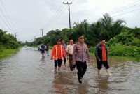 6 Desa di Kecamatan Jebus dan Parittiga Kembali Digenangi Banjir