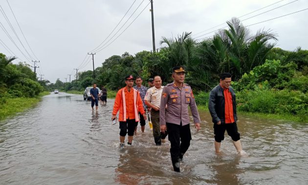 6 Desa di Kecamatan Jebus dan Parittiga Kembali Digenangi Banjir