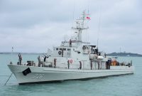 KRI Pulau Rusa 726 Sandar di Sadai Open Ship untuk Masyarakat