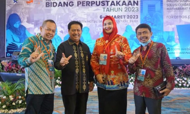 Debby Hadiri Rakor Bidang Perpustakaan di Jakarta