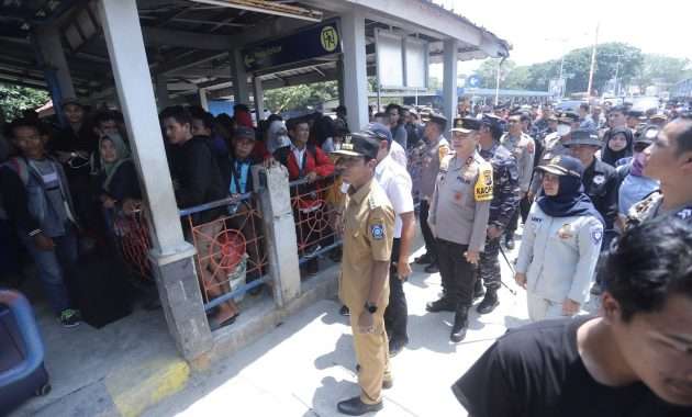 Pantau Arus Mudik di Babar, Suganda Enggan Tanggapi Awak Media