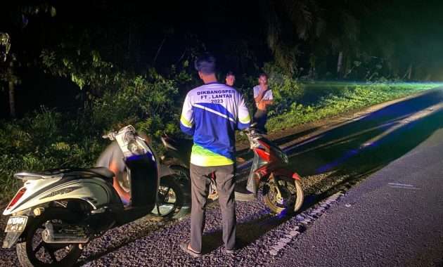 2 Sepeda Motor Bertabrakan di Dusun Kedondong, 1 Korban Tewas