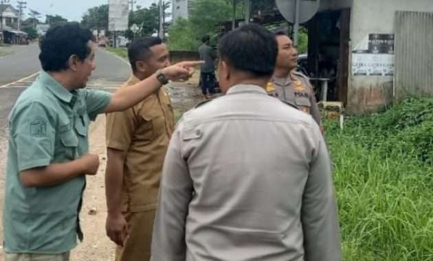 Kapolres Basel Tinjau Lahan Persiapan Mako Polsek Toboali