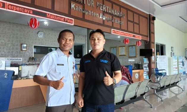 Kabar Babel dan Tajuk Babel Kunjungi Kantor ATR/BPN Bangka Barat