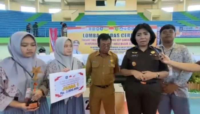 Kejari Bangka Selatan Apresiasi Prestasi  Pelajar SMA Muhammadiyah Toboali