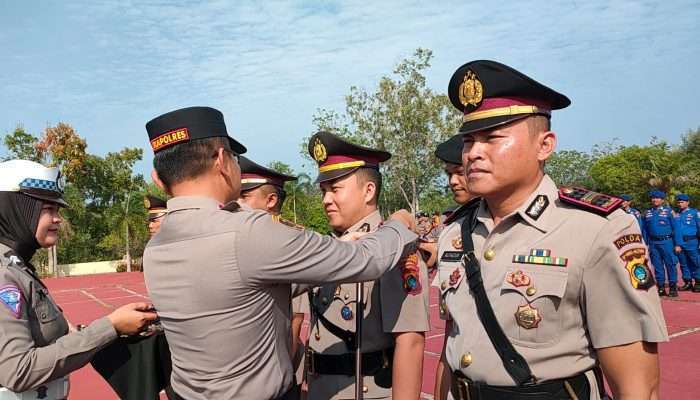 PJU Polres Bangka Barat Pindah Tugas, Salah Satunya Wakapolres