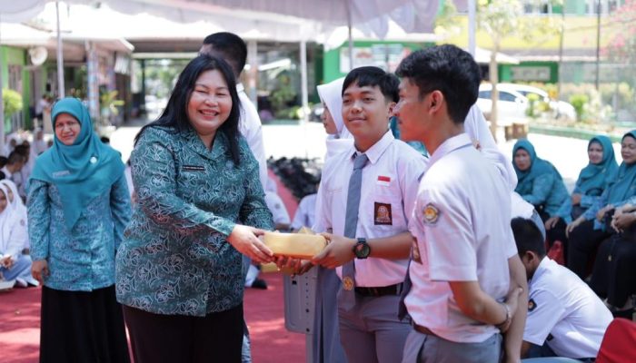 TP PKK Babel Edukasi Siswa Siswi SMAN 1 Pangkalpinang