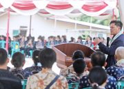 Wabup Bong Ming Ming Letakkan Batu Pertama Vihara Buddha di Mentok