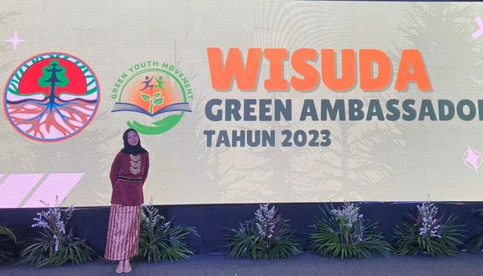 Frischa Aulia Wakili Babel di Green Youth Ambassador 2023 di KLHK