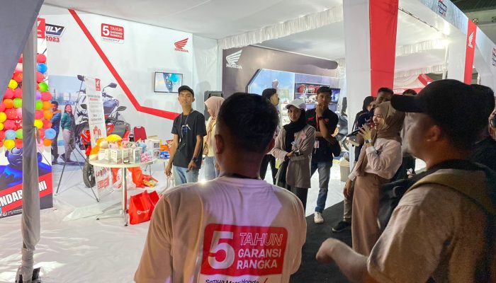 AT Family Day Honda Babel Sukses Curi Perhatian Masyarakat Babel