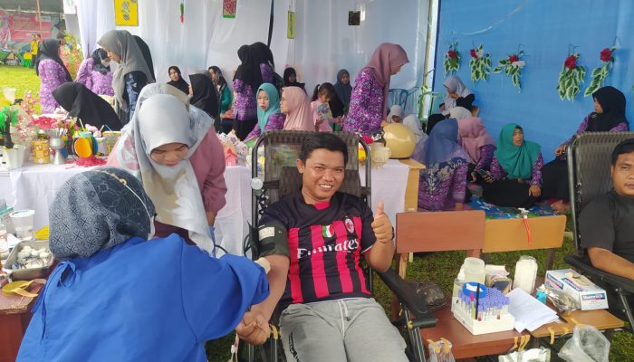 Donor Darah PGRI Kecamatan Jebus Diapresiasi Bong Ming Ming