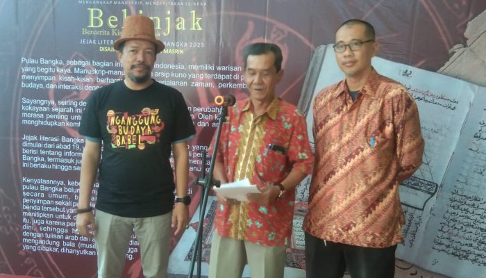 Pameran Arsip Kuno, Manuskrip Asli Sejarah Bangka Ternyata Ada di Belanda