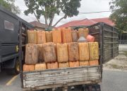 Pria Ini “Ngerit ” Pertalite dari SPBU Pangkalpinang hingga 3 Ton