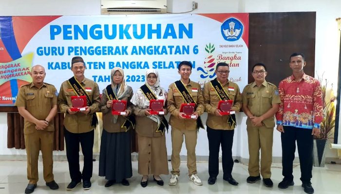 Pemkab Bangka Selatan Kukuhkan Guru Penggerak Angkatan 6