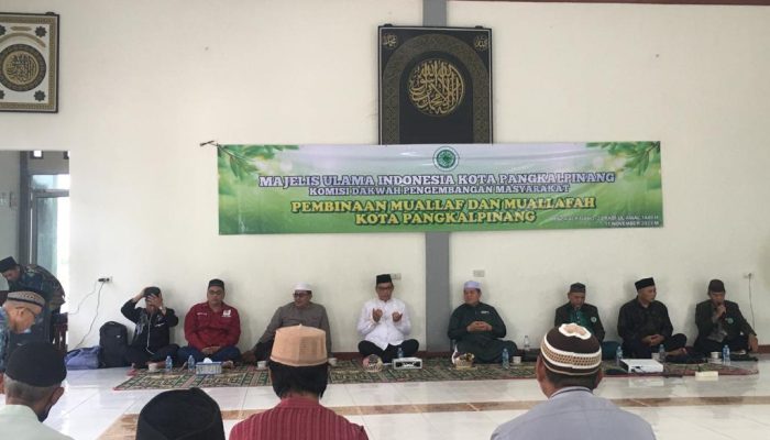 Pemkot Pangkalpinang Silaturahim Dengan Para Muallaf dan Muallafah