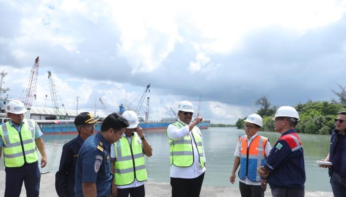 Pj Gubernur Safrizal Tinjau 2 Pelabuhan di Belitung