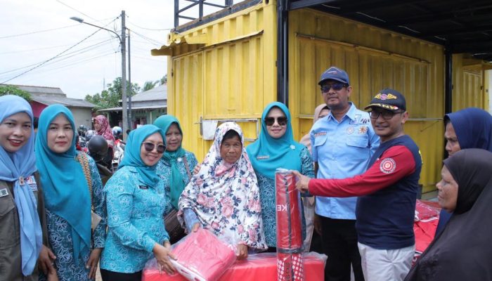 Kunjungi Kampung Siaga Bencana, Safriati Tantang Lurah Opas Indah