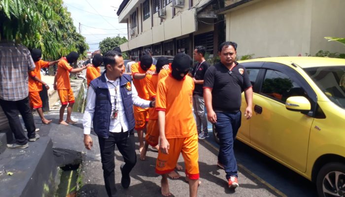 6 dari 17 Kawanan Geng Motor Pelaku Pengeroyokan Diringkus Polisi