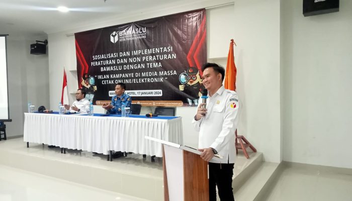 Bawaslu Pangkalpinang Gelar Sosialisasi Iklan Kampanye di Media Massa