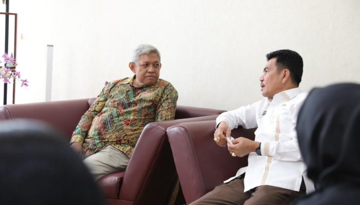 Sekda Naziarto Sambut Tim Visitasi Lembaga Administrasi Negara