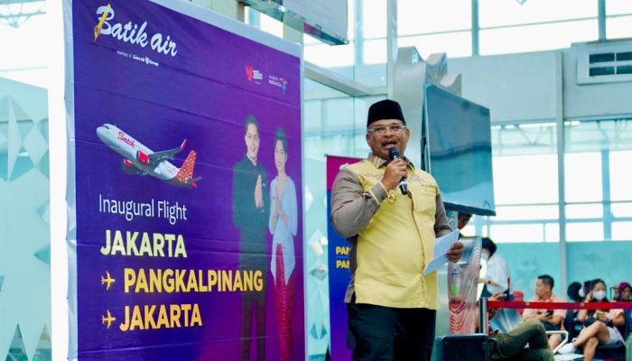 Akhirnya Batik Air Mengudara di Babel