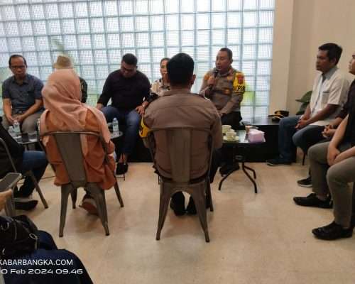 Polda Babel Back Up Polres Bangka Amankan Pemilu