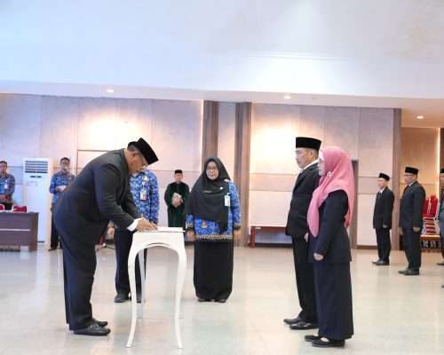 Pj Gubernur Minta Pengawas dan Kepala Sekolah Emban Amanah dengan Baik