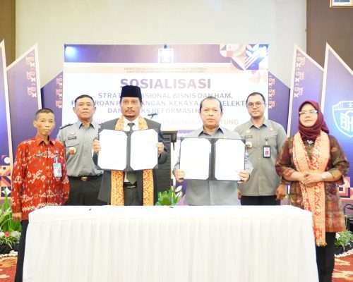 Kanwil Kemenkumham Gelar Sosialisasi Stranas-BHAM