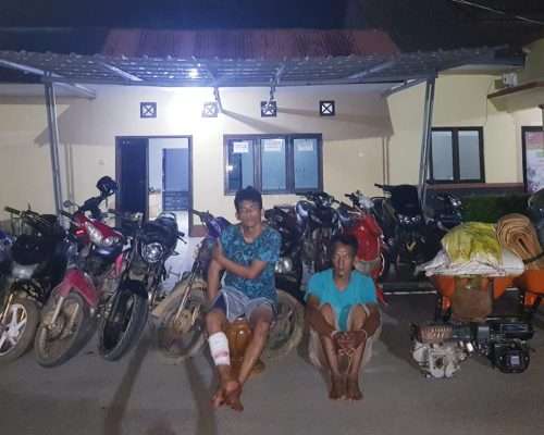 Polisi Bekuk Pelaku Curanmor Lintas Provinsi