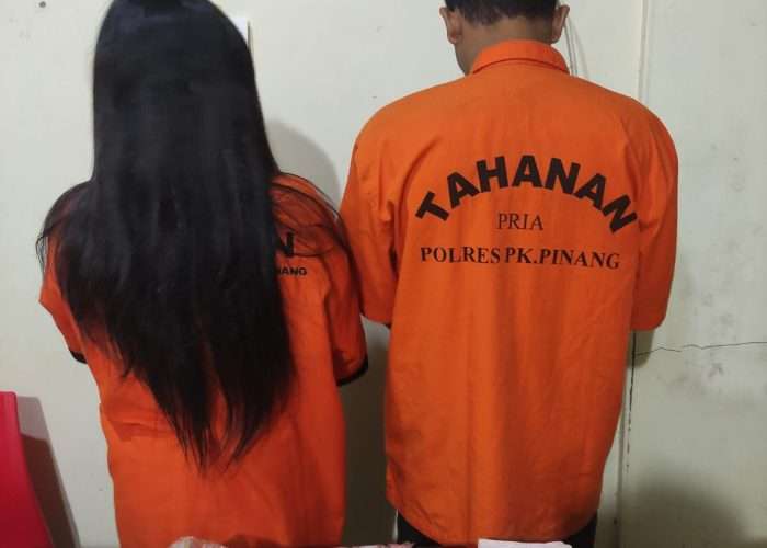 Polisi Ciduk Sepasang Kekasih Pengedar Sabu di Pangkalpinang