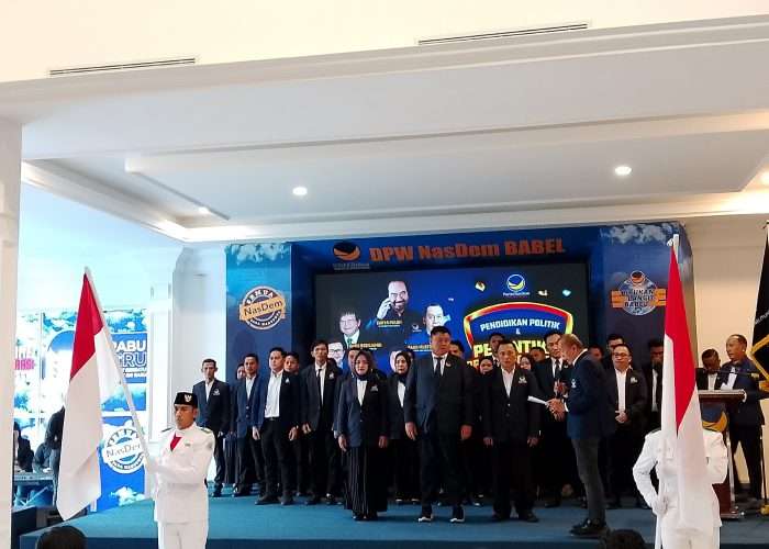 DPW Partai NasDem Babel Lantik Pengurus Baru