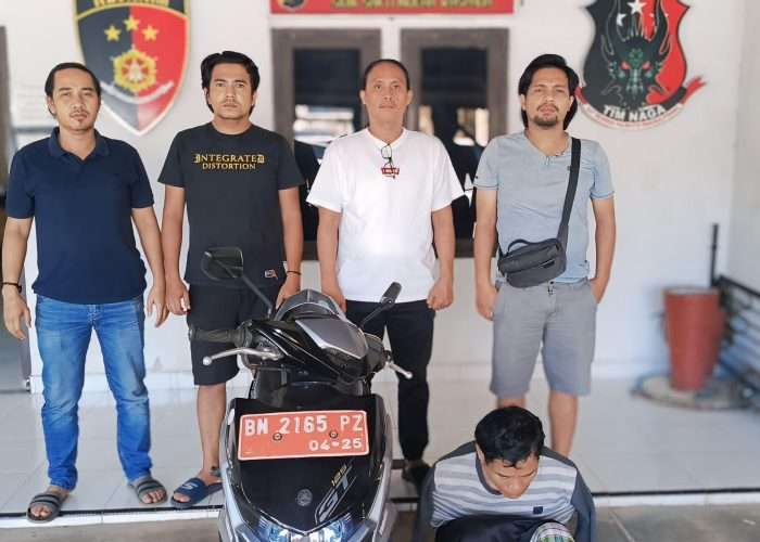 Dua Pekan Buron, GR Diringkus Buser Naga  