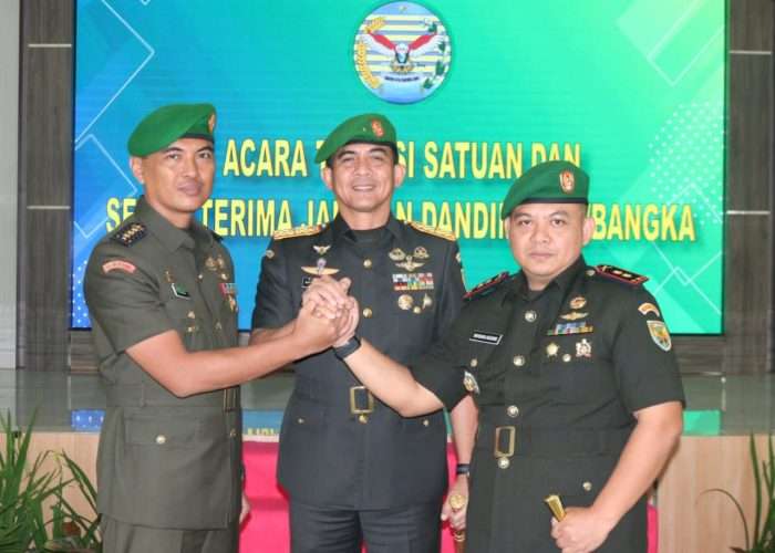 Danrem 045/Gaya Pimpin Sertijab Dandim 0413/Bangka, Estafet Kepemimpinan Berlanjut