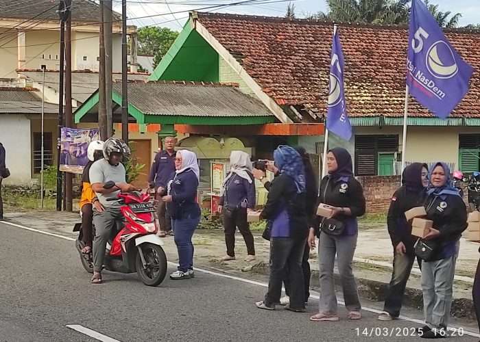 NasDem Bangka Turun Kejalan, Wujud Kepedulian di Bulan Ramadan