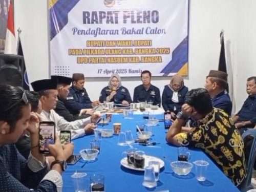Resmi Tutup Penjaringan Calon, NasDam Bangka Siapkan Calon Terbaik