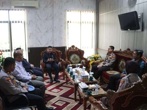 Perkuat Sinergi Kapolres Bangka Kunjungi Pengadilan Agama Sungailiat 