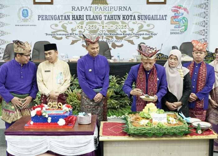 DPRD Bangka Gelar Paripurna Istimewa Peringati HUT ke-259 Kota Sungailiat