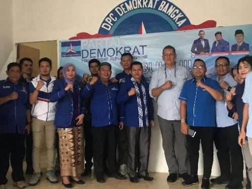 Bersama DPD, DPC Demokrat Bangka Gelar Rakor Bahas Pilkada Ulang 