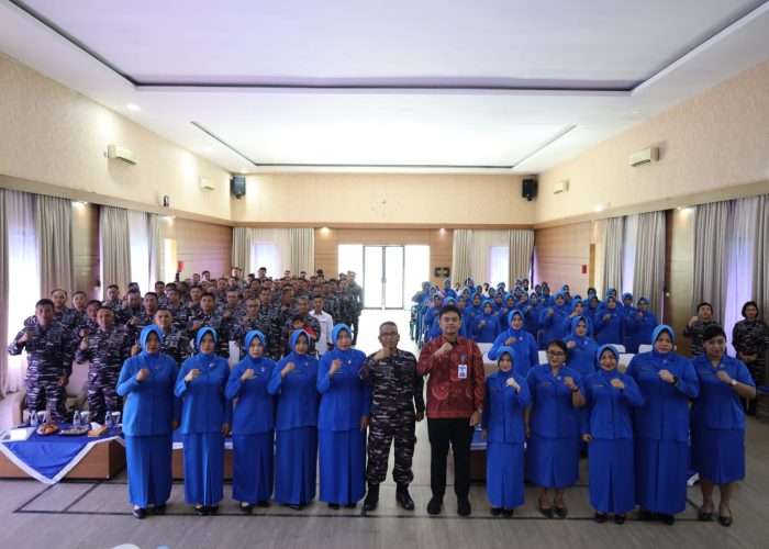 Lanal Babel dan Bank Indonesia Gencarkan Edukasi Pembayaran Non Tunai
