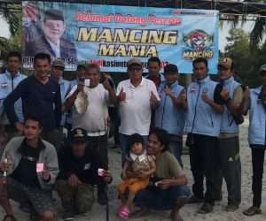 Ratusan Warga Meriahkan Lomba Mancing Bersama Dedy Yulianto