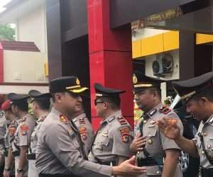 Pimpin Sertijab ini Pesan Kapolres Bangka Dengan Pejabat Baru