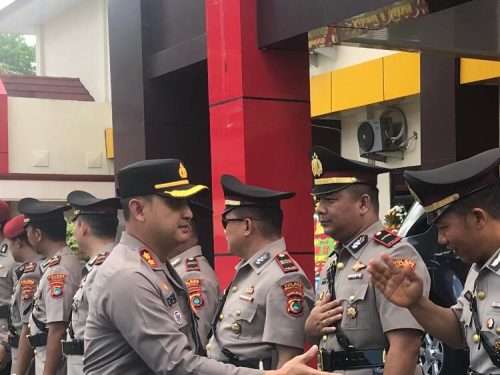 Pimpin Sertijab ini Pesan Kapolres Bangka Dengan Pejabat Baru