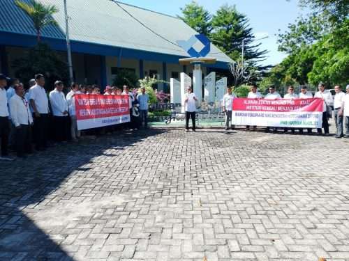 Pegawai Polman Babel Tuntut Perubahan Status ke PNS, Bakal Datangi Presiden