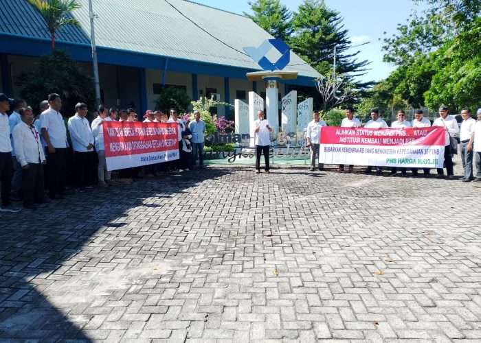 Pegawai Polman Babel Tuntut Perubahan Status ke PNS, Bakal Datangi Presiden